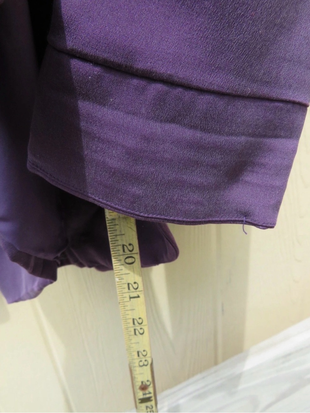 Patrick Purple Mandarin Collar Blazer Jacket - Picture 7 of 7